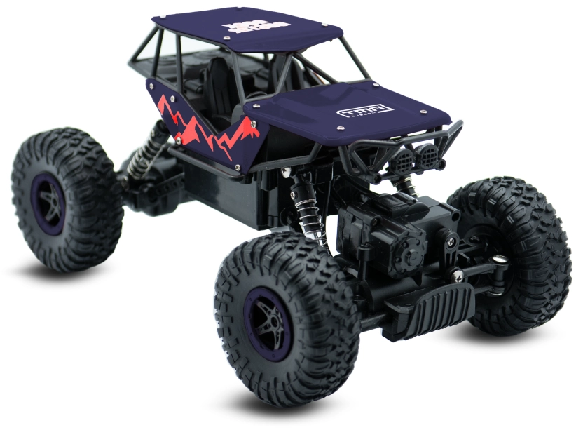 RC auto RMT Rock Buster, modrá + náhradná batéria
