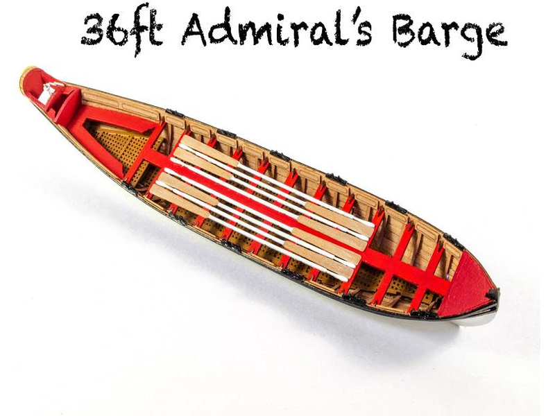 Vanguard Models admiral boat 36" 1:64