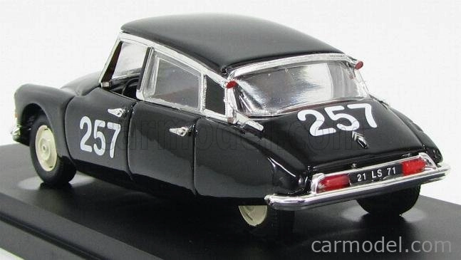 Rio-models Citroen Ds19 N 257 Mille Miglia 1957 About - Bourillot 1:43 Black