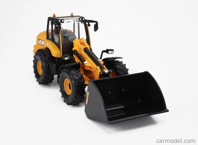 Britains JCB Tm4205 Ruspa Gommata - traktorový škrabák 1:32 žltý čierny