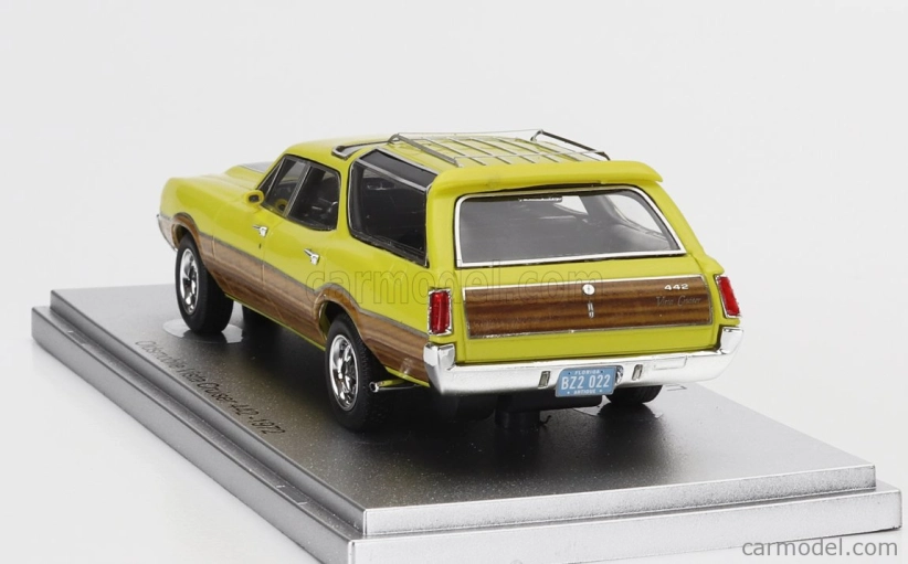 Kess-model Oldsmobile Vista Cruiser 442 Sw Station Wagon 1972 1:43 Yellow Black Wood