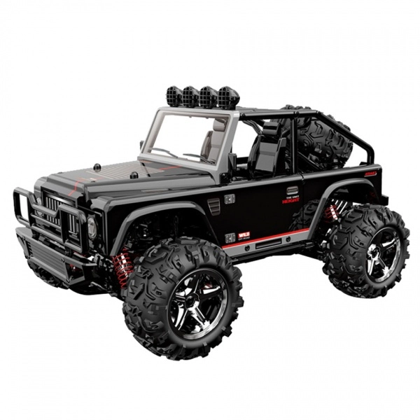 RC auto JEEP Subotech Brave, čierna