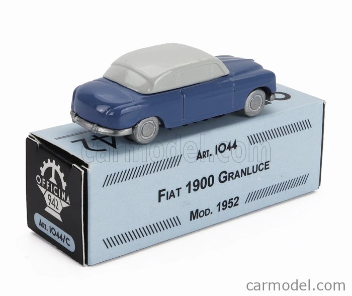 Officina-942 Fiat 1900 Granluce 1952 1:76 Modrá strieborná