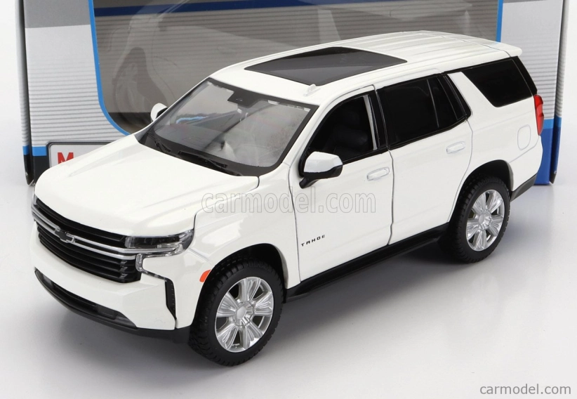 Maisto Chevrolet Tahoe Suv 2021 1:26 biela
