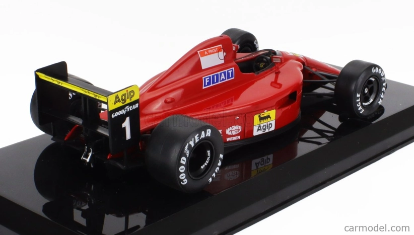 Edicola Ferrari F1-90 F1-90 N 1 Sezóna 1990 Alain Prost - Con Vetrina - S vitrínou 1:24 červená čierna