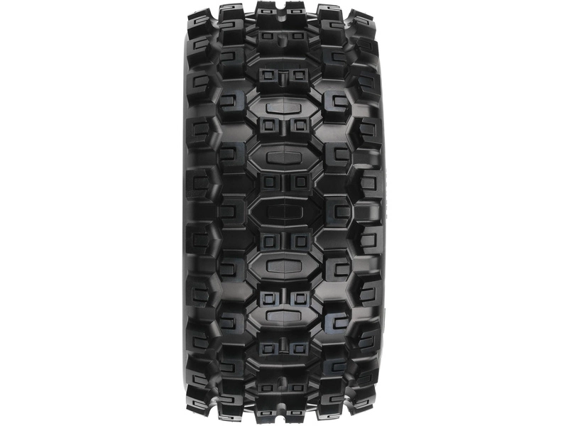 Pro-Line kolo 4.3", pneu Badlands MX43 Pro-Loc, disk Impulse H24mm černo-šedý (2) (X-Maxx)