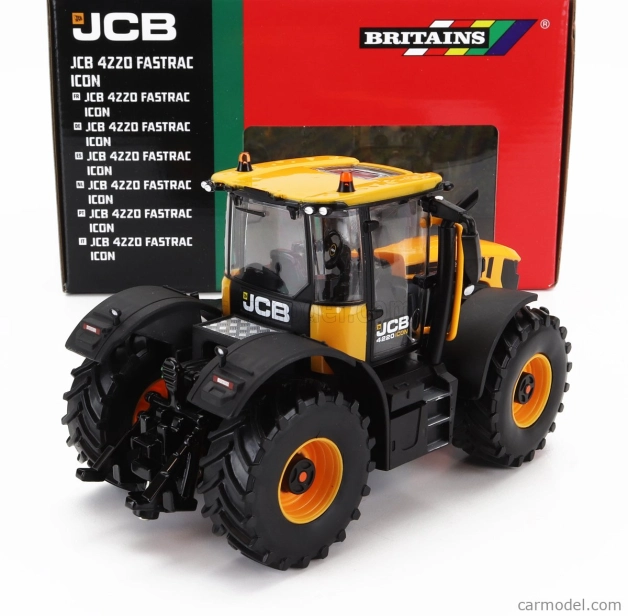 Britains JCB 4220 Fastrac Icon Tractor 2020 1:32 Žlutá Černá