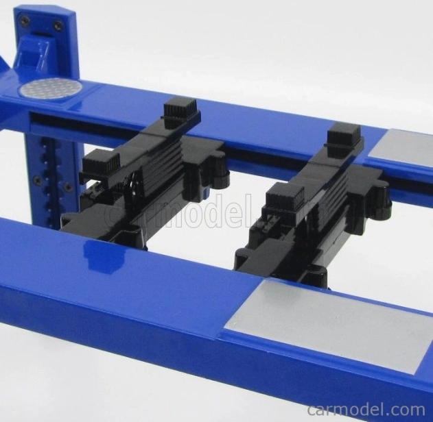 Greenlight Accessories Set Officina - Ponte Sollevatore Auto - Four Post Lift 1:18 Blue