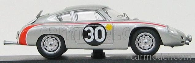 Najlepší model Porsche 695gs Abarth N 30 24h Le Mans 1962 B.pon - De Beaufort 1:43 Silver