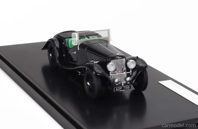 Matrix scale models Aston martin 15/98 2-4 Seater Roadster Open 1938 1:43 Black
