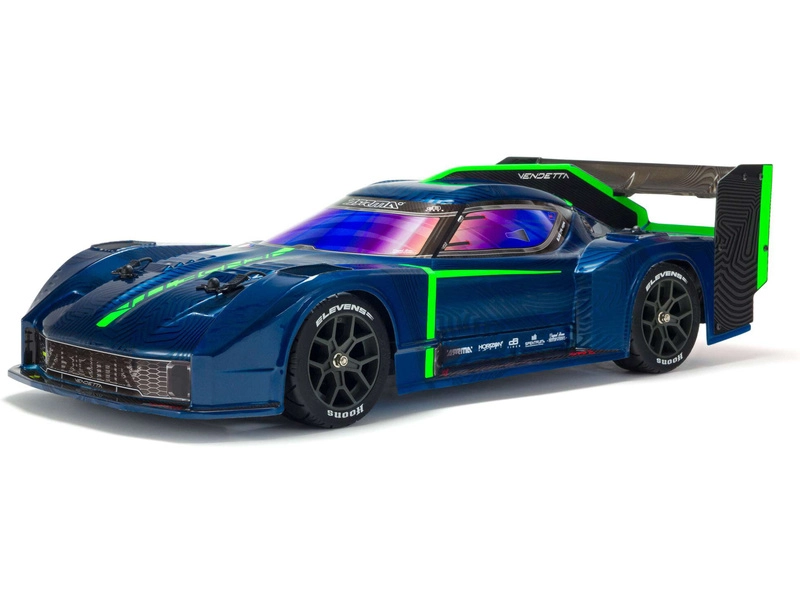 RC auto Arrma Vendetta 3S BLX 1:8 4WD RTR, zelená