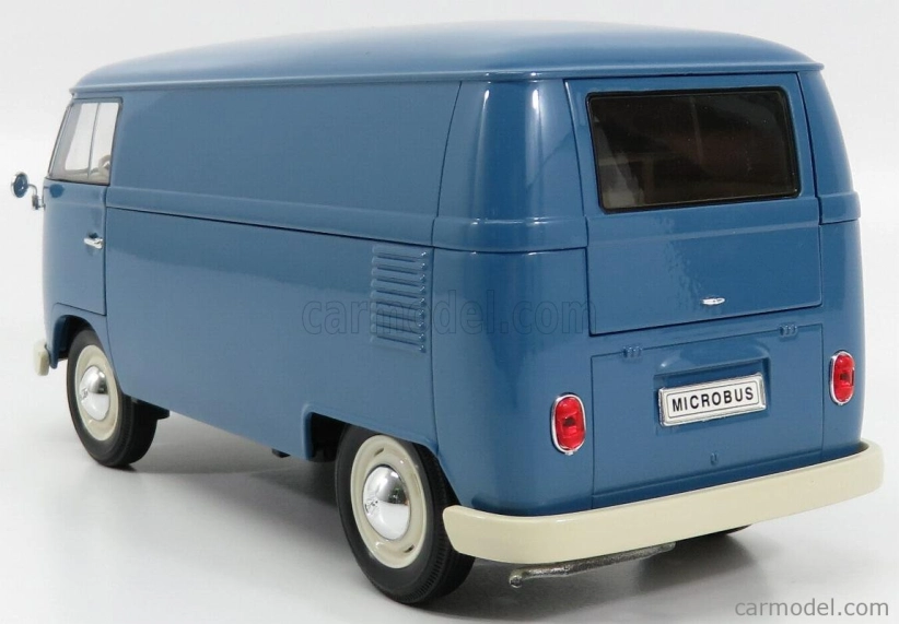 Welly Volkswagen T1 Van 1963 1:18 Modrá