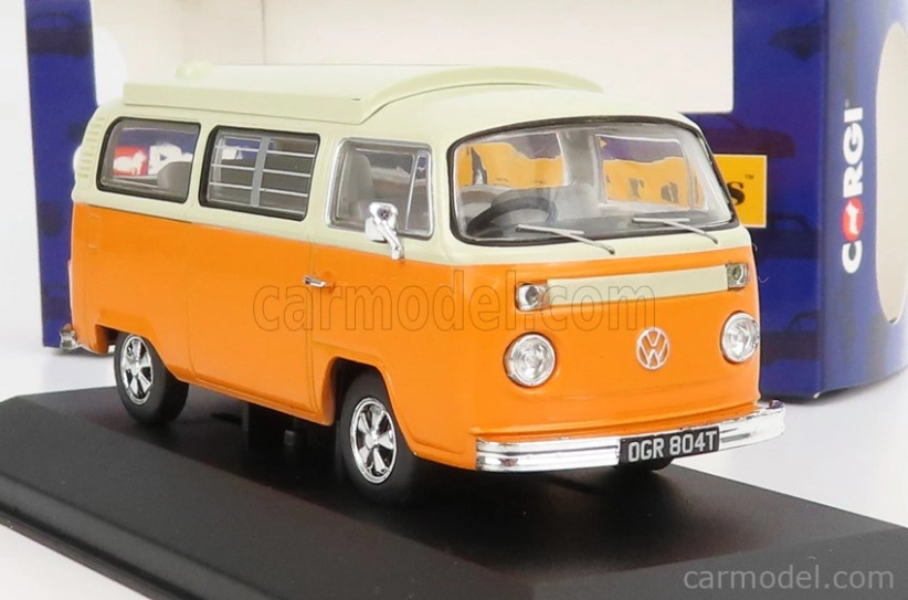 Vanguards Volkswagen T1 Minibus Camper 1962 1:43 Žlutá Bílá