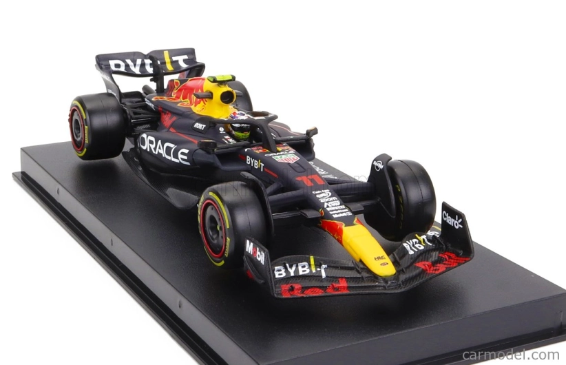 Bburago Red bull F1 Rb19 Team Oracle Red Bull Racing N 11 1:43, tmavomodrá