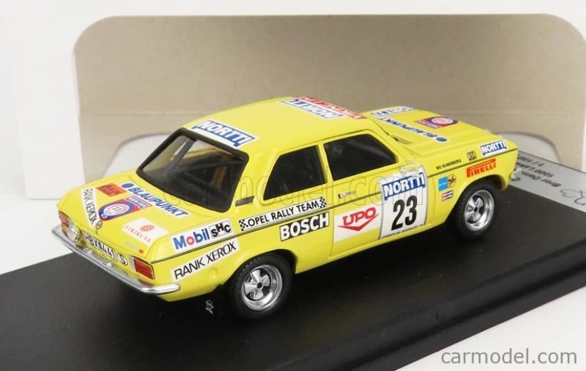Trofeu Opel Ascona A N 23 Rally 1000 Lakes 1974 B.danielsson - B.sundberg 1:43 Žlutá