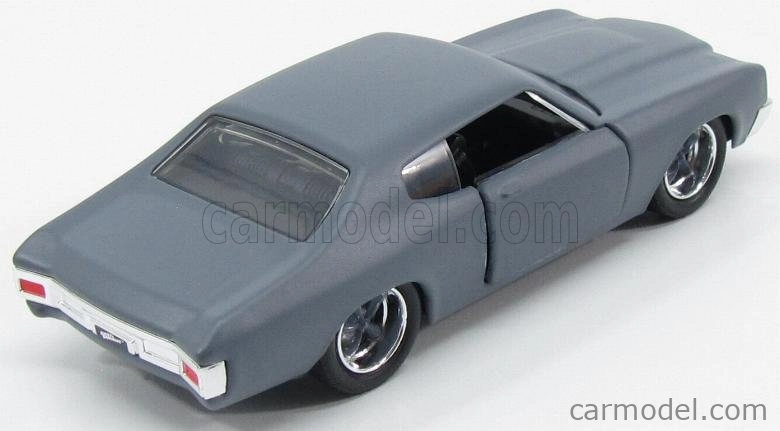 Jada Chevrolet Dom's Chevelle 454ss 1970 - Fast & Furious Iv (2009) - Solo Parti Originali - Originálne diely 1:32 Základná farba matná sivá