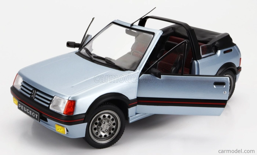 Solido Peugeot 205 Cti Mki (gti) 1.6 Cabriolet 1989 1:18 Light Blue Met