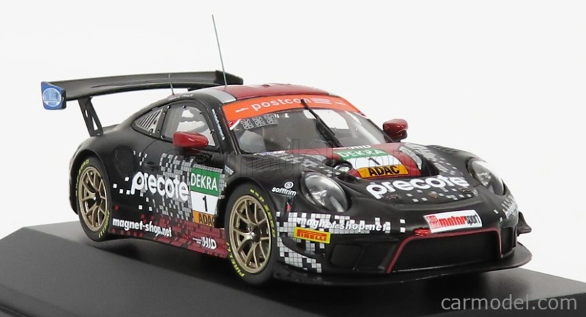 Ixo-models Porsche 911 991-2 Gt3-r Team Precote Herberth Motorsport N 1 1:43, černá