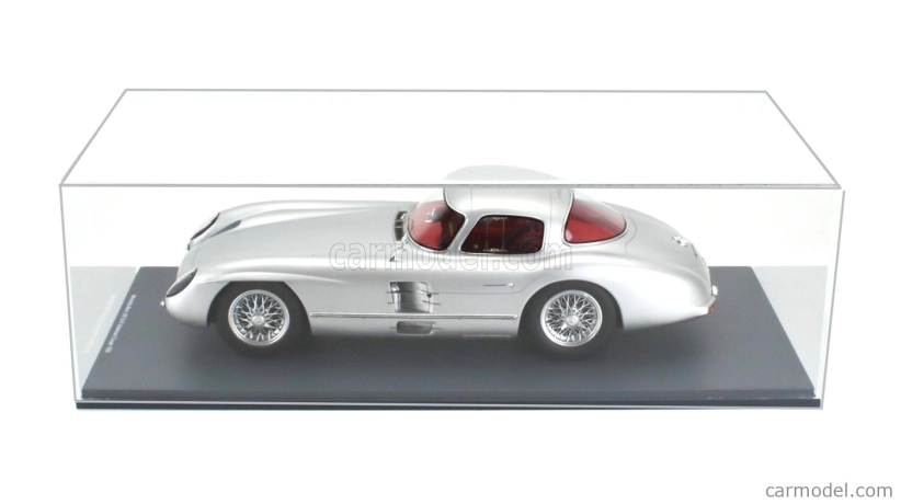 Schuco Mercedes benz 300 Slr Uhlenhaut Coupe 1955 1:12 Silver