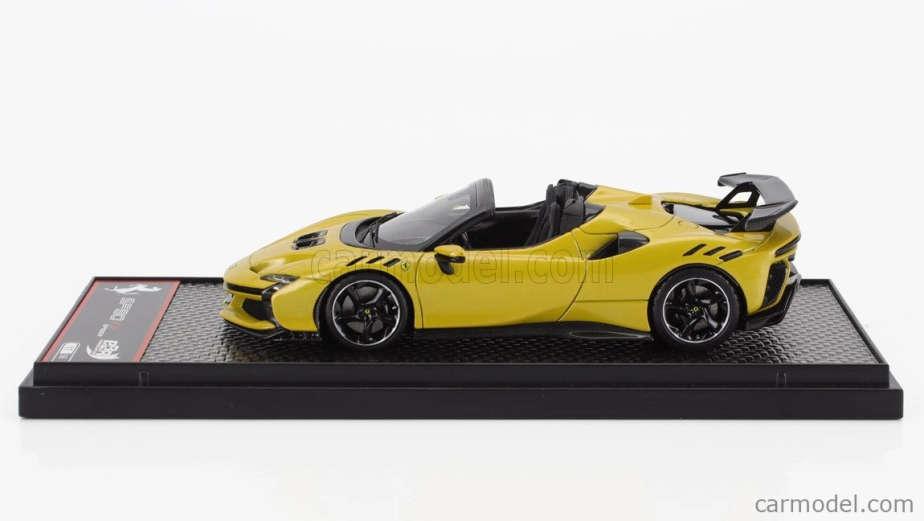 Bbr-models Ferrari Sf90 Xx Stradale Spider 2024 1:43 Giallo Montecarlo - žltá s čiernou