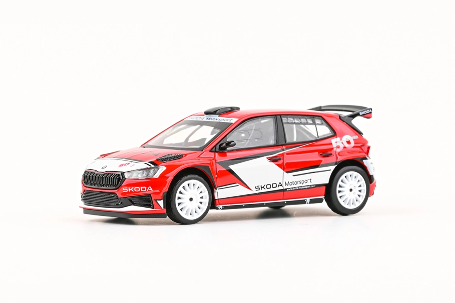 Abrex Škoda Fabia IV RS Rally2 (2022) 1:43 - Škoda Motorsport Design 2024 200RS