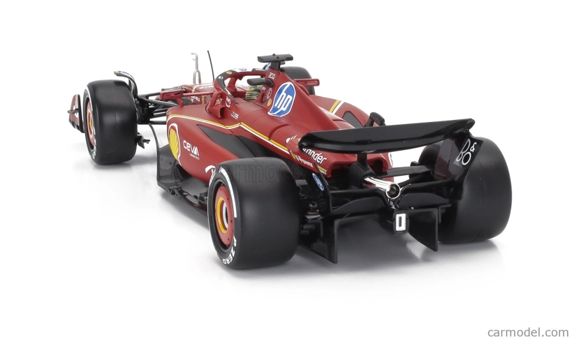 Bburago Ferrari F1 Sf-24 Team Scuderia Ferrari N 16 Winner Italy Monza Gp 2024 Charles Leclerc 1:18 červená biela čierna