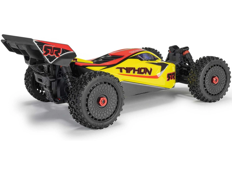 RC auto Arrma Typhon Mega 665 1:8 4WD RTR, červená