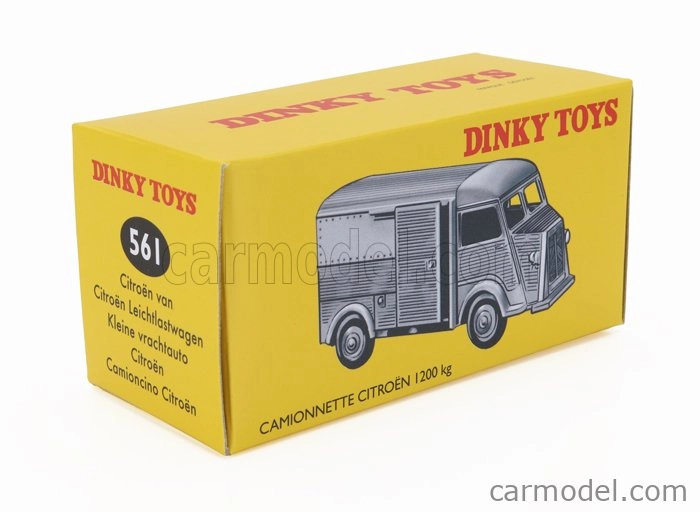 Edicola Citroen Set L'indispensable Citroen 2x H-type 1200kg Van Cibie 1955 - Coffret Box 1:43 Stříbrná Modrá