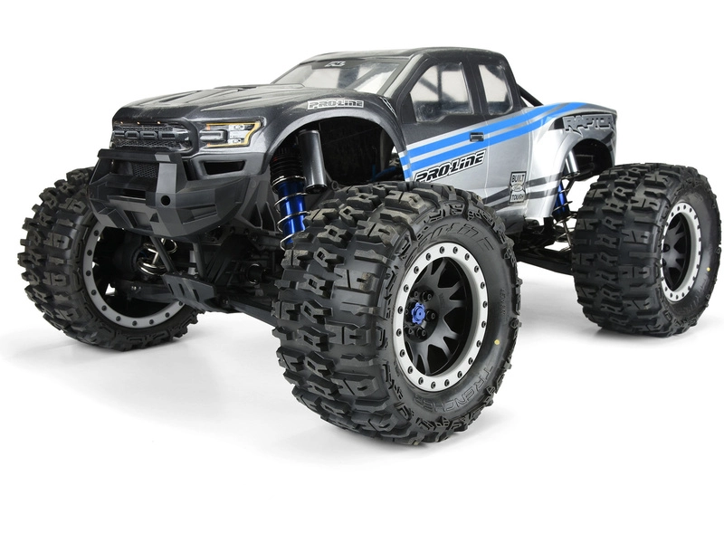Pro-Line kolo 4.3", pneu Trencher Pro-Loc, disk Impulse H24 černo-šedý (2) (X-Maxx)
