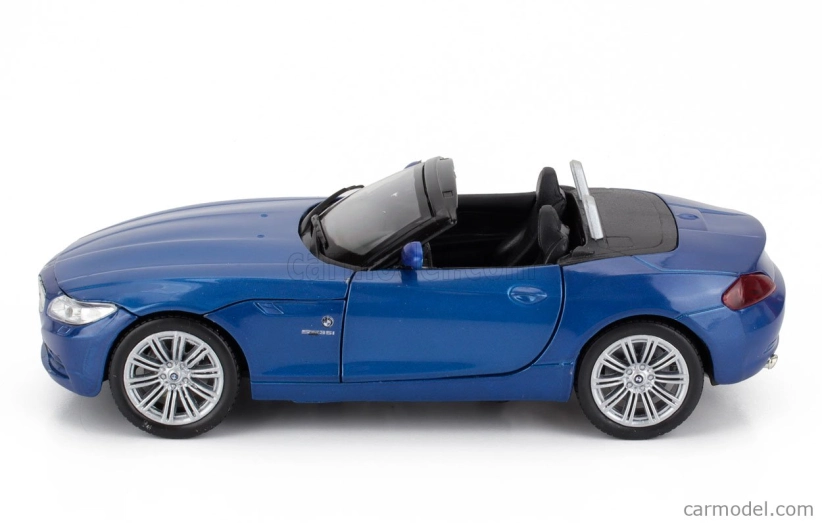 Newray BMW Z4 Spider Cabriolet Open 2009 1:24 Blue