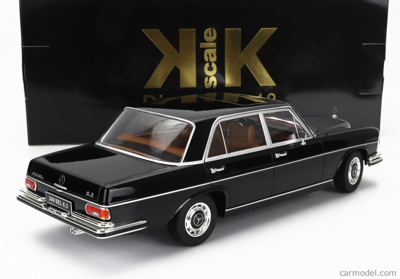 Kk-scale Mercedes benz S-class 300sel 6.3 (w108) 1967-1972 1:18 Black