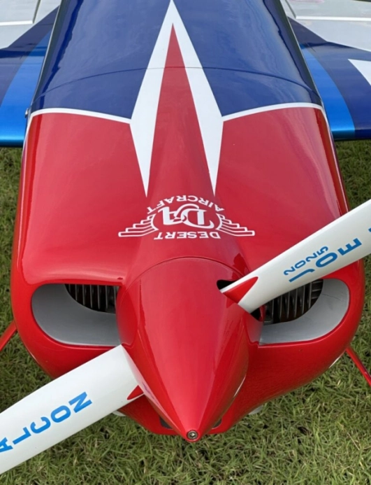 103" Raven (2,62m) 120cc Žlutá-Šedá