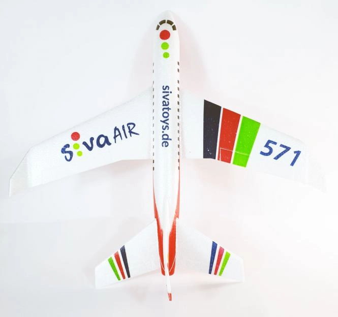 Hádzadlo Siva Air 571, červená