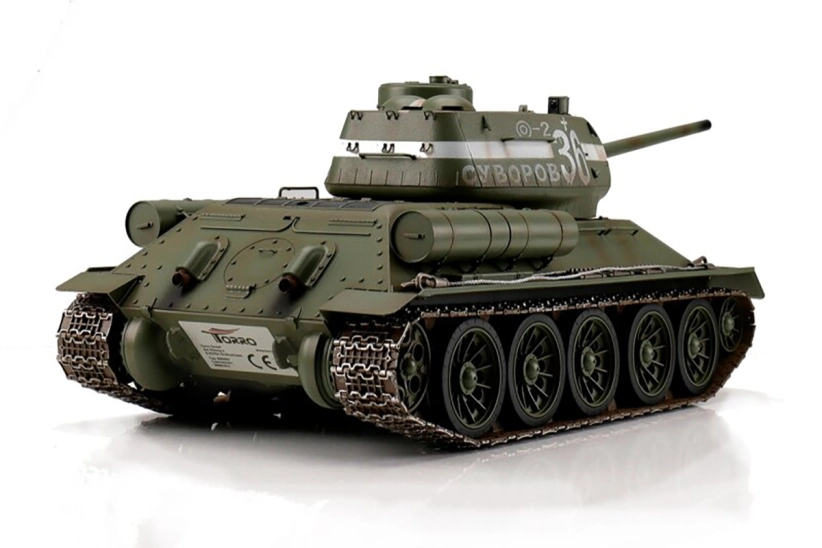 RC tank 1/16 T-34/85 IR, zelený