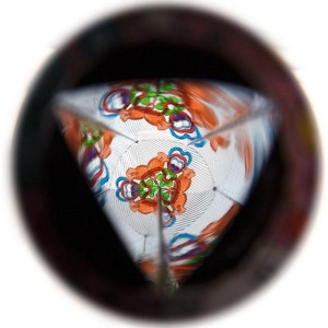 Goki Kaleidoskop Farebný vír ružový