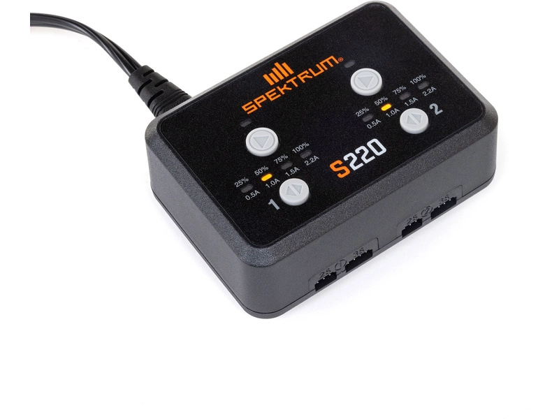 Spektrum S220 LiPo nabíjačka 2x20W AC