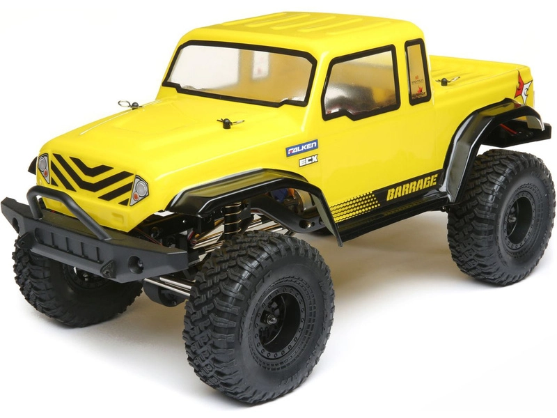 ECX Barrage 2.0 1:12 4WD RTR žlutý