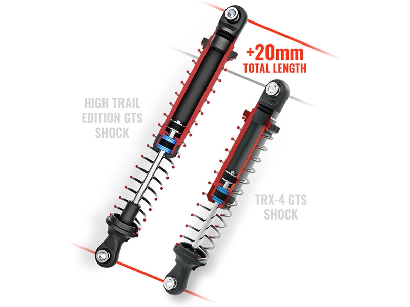 RC auto Traxxas TRX-4 Sport High Trail Edition 1:10 RTR, sivé