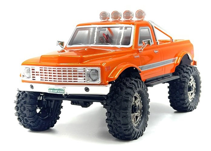 Mini Crawler Hobby Plus / Absima CR-18P EVO-V2 Convoy 1:18 RTR - oranžový