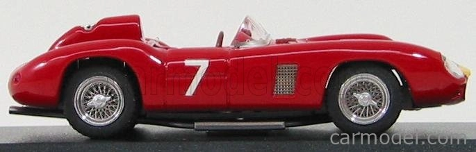 Art-model Ferrari 290mm N 7 Nurburgring 1957 Gregory - Morelli 1:43 Červená