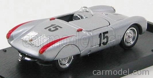 Brumm Porsche 550 Rs Avus N 15 1955 R. Von Frankenberg 1:43 Silver