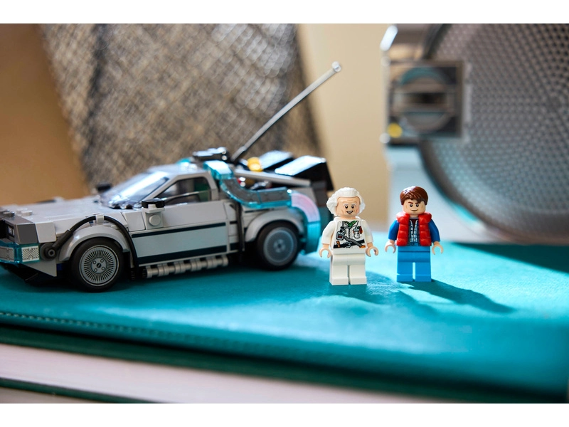LEGO Speed Champions - Stroj času z filmu Návrat do budúcnosti