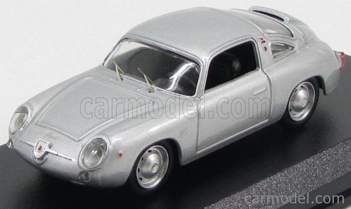 Najlepší model Fiat Abarth 750 Zagato Coupe Prova 1958 1:43 Strieborný