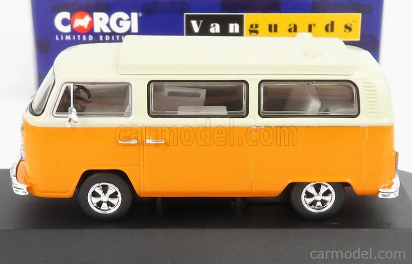 Vanguards Volkswagen T1 Minibus Camper 1962 1:43 Žlutá Bílá