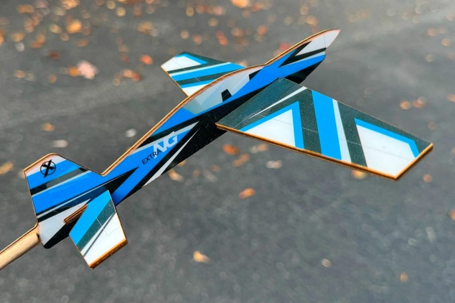 Stick plane - Extra NG Modrá
