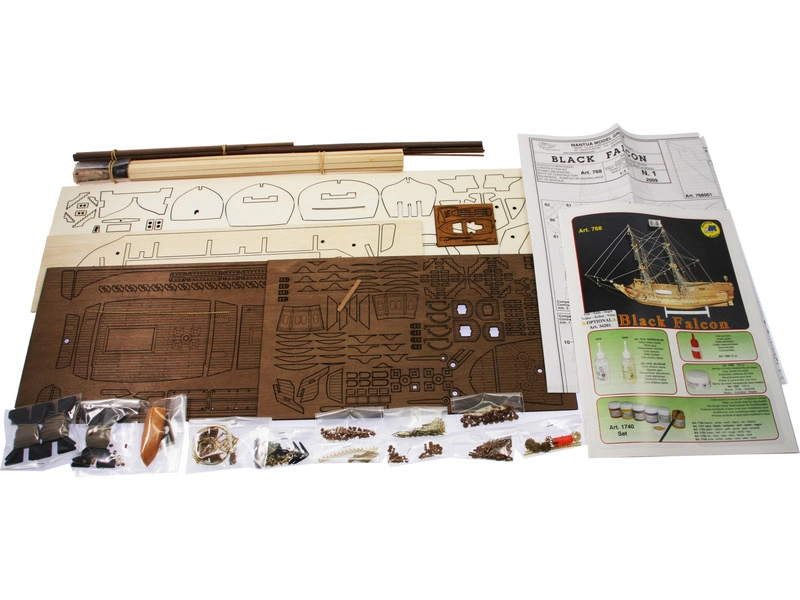 Mantua Model Black Falcon 1:100 kit