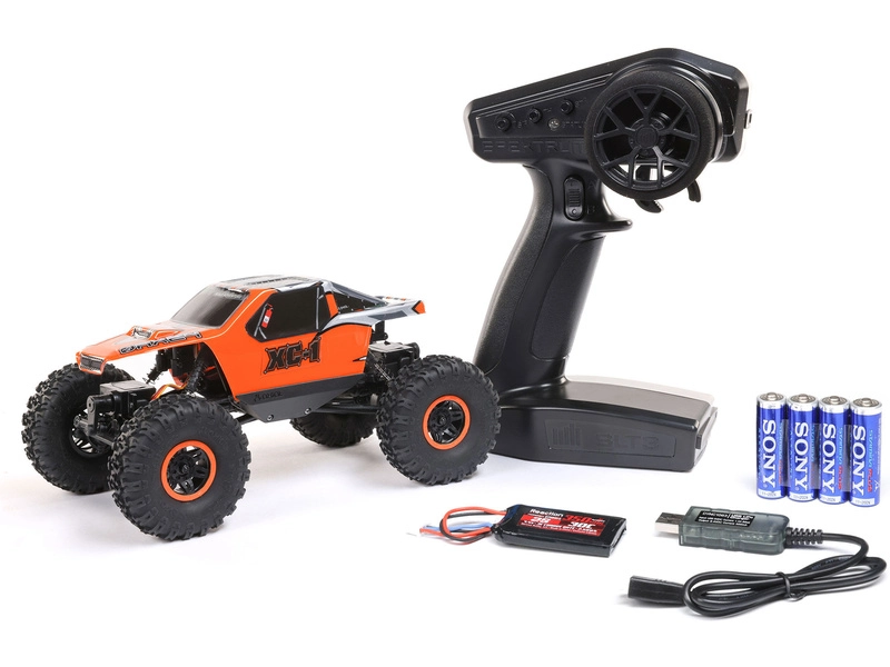 RC auto Axial AX24 XC-1 1:24 4WS RTR, zelená