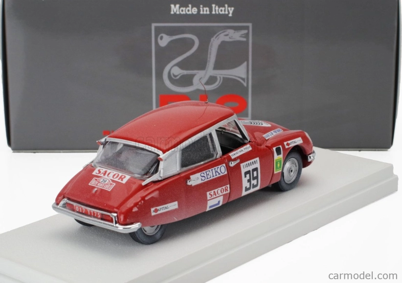 Rio-models Citroen Ds21 N 39 Rally Montecarlo 1972 Francisco Romaozinho - Heitor Morais 1:43 Red