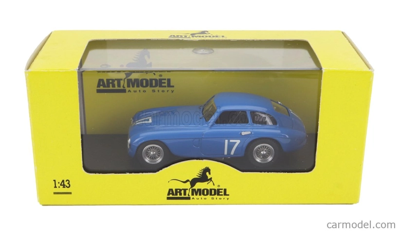 Art-model Ferrari 195sc N 17 Sebring 1950 L.chinetti - A.momo 1:43 Blue