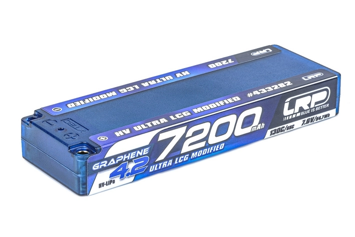 HV Ultra LCG Modified GRAPHENE-4.2 7200mAh Hardcase aku - 7.6V LiPo - 130C/65C